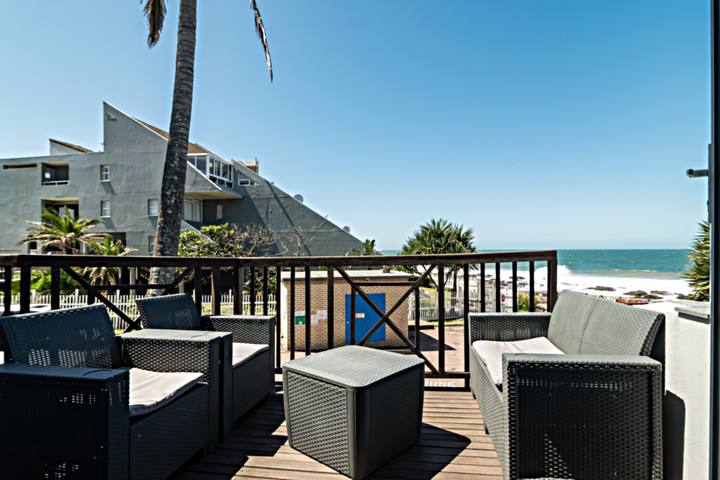 Ballito Beach Villa Upstairs balcony and seaview